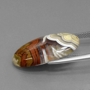 Jasper Gemstone in 25.8 x 14.4 mm Size for Sale, Jasper Stone in Multicolor Color