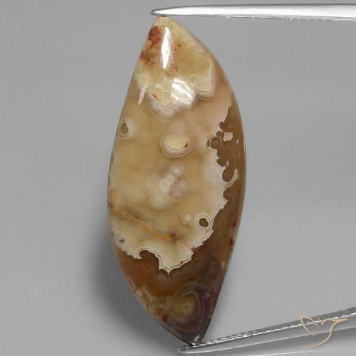 17.69ct Natural Multicolor Jasper, Fancy, Opaque