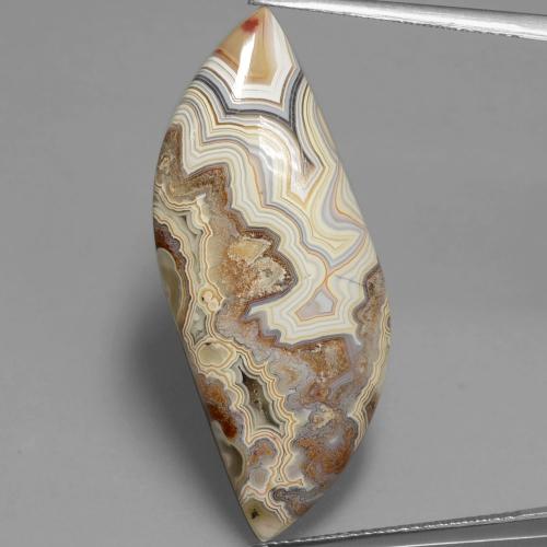 Multicolor Jasper Gem - 18.3ct Fancy Cabochon (ID: 399238)