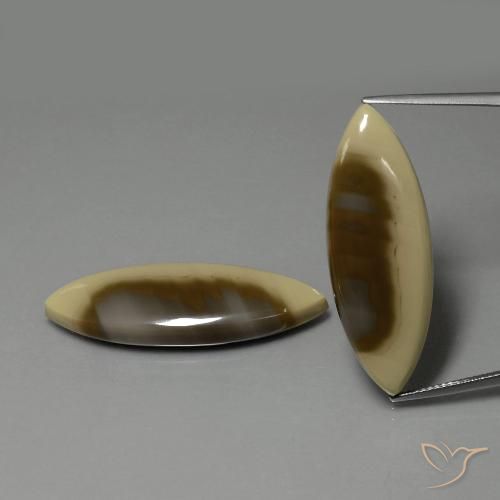 32.37ctw Natural Multicolor Jasper, Marquise, Opaque