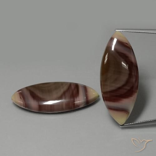 41.12ctw Natural Multicolor Jasper, Marquise, Opaque