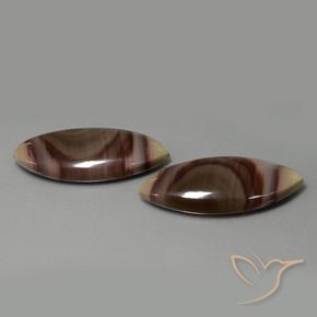 41.12 ctw Multicolor Jasper Stones, Natural Jasper in Marquise Cabochon Shape for Sale