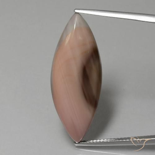 13.77ct Natural Multicolor Jasper, Marquise, Opaque
