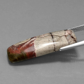 Jasper Gemstone in 29 x 10.6 mm Size for Sale, Jasper Stone in Multicolor Color