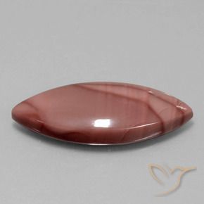 16.18 ct Multicolor Jasper Stone, Natural Jasper in Marquise Cabochon Shape for Sale