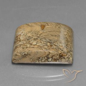 28.04 ct Multicolor Jasper Stone, Natural Jasper in Baguette Cabochon Shape for Sale