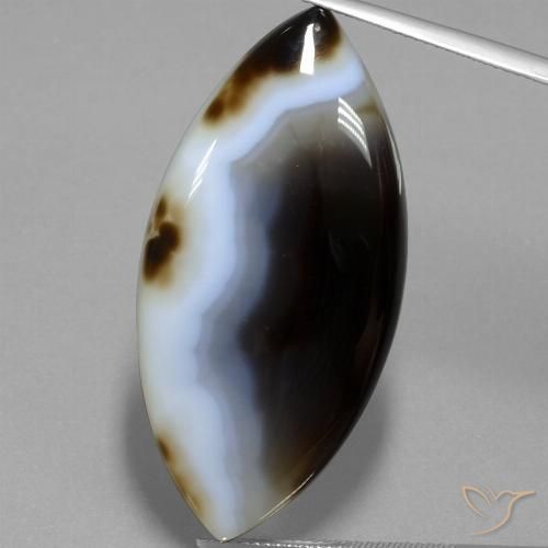 49.54ct Natural Multicolor Jasper, Marquise, Translucent