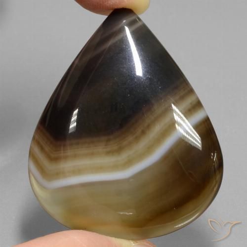 76.12 قيراط كمثرى جاسبر ، <cite dir="ltr" lang="en">41.4 x 34.5</cite> مم من إندونيسيا, Photo A