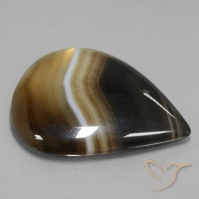 76.12 ct Multicolor Jasper Stone, Natural Jasper in Pear Cabochon Shape for Sale