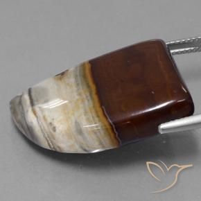 Jasper Gemstone in 28.1 x 19.2 mm Size for Sale, Jasper Stone in Multicolor Color