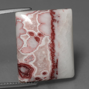 20.57 ct Multicolor Jasper Gemstone, Jasper Gem in Baguette Cabochon Shape for Sale.