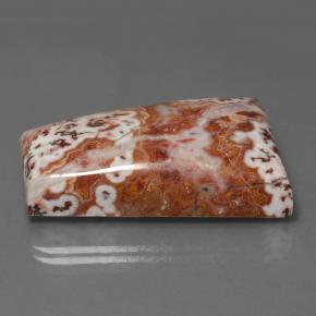 59.18 ct Multicolor Jasper Stone, Natural Jasper in Tapered Baguette Cabochon Shape for Sale