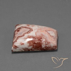 52.45 ct Multicolor Jasper Stone, Natural Jasper in Trapezoid Cabochon Shape for Sale