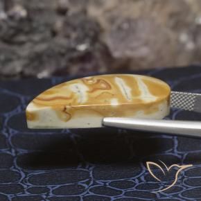 Jasper Gemstone in 29.5 x 16.6 mm Size for Sale, Jasper Stone in Multicolor Color
