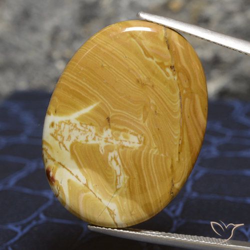 Multicolor Jasper Gem - 19.8ct Oval Cabochon (ID: 469369)