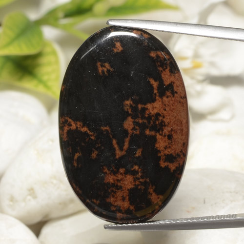 Multicolor Jasper Gem - 21.9ct Oval Cabochon (ID: 470617)