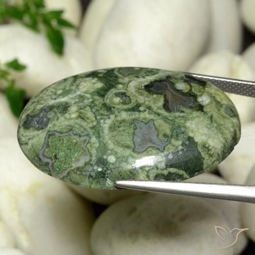 Jasper Gemstone in 32 x 23.2 mm Size for Sale, Jasper Stone in Multicolor Color