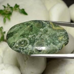 Jasper Gemstone in 32.8 x 23.4 mm Size for Sale, Jasper Stone in Multicolor Color