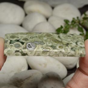 Jasper Gemstone in 45 x 17.9 mm Size for Sale, Jasper Stone in Multicolor Color