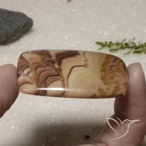 Jasper Gemstone in 41.3 x 30.6 mm Size for Sale, Jasper Stone in Multicolor Color