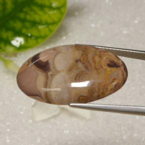 Jasper Gemstone in 27.1 x 18.6 mm Size for Sale, Jasper Stone in Multicolor Color