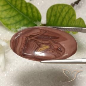 Jasper Gemstone in 31.6 x 23.3 mm Size for Sale, Jasper Stone in Multicolor Color