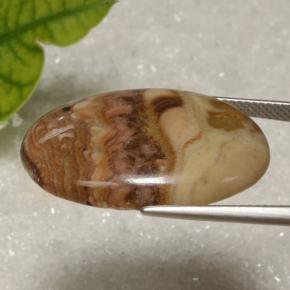 Jasper Gemstone in 28.3 x 19.7 mm Size for Sale, Jasper Stone in Multicolor Color