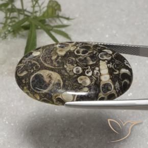Jasper Gemstone in 33.9 x 24.4 mm Size for Sale, Jasper Stone in Multicolor Color