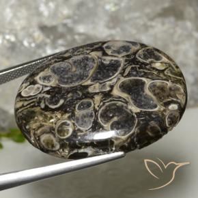 Jasper Gemstone in 31.8 x 25.6 mm Size for Sale, Jasper Stone in Multicolor Color