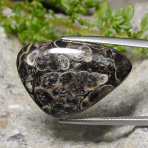 Jasper Gemstone in 27.2 x 18.9 mm Size for Sale, Jasper Stone in Multicolor Color