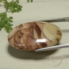 Jasper Gemstone in 31.2 x 21.1 mm Size for Sale, Jasper Stone in Multicolor Color