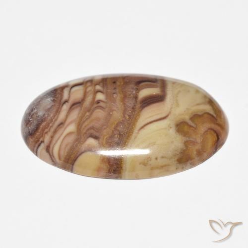 Jasper Gemstone in 29.2 x 18.5 mm Size for Sale, Jasper Stone in Multicolor Color