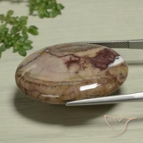 Jasper Gemstone in 31.9 x 23.5 mm Size for Sale, Jasper Stone in Multicolor Color