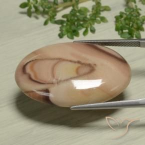 Jasper Gemstone in 32.4 x 21.5 mm Size for Sale, Jasper Stone in Multicolor Color