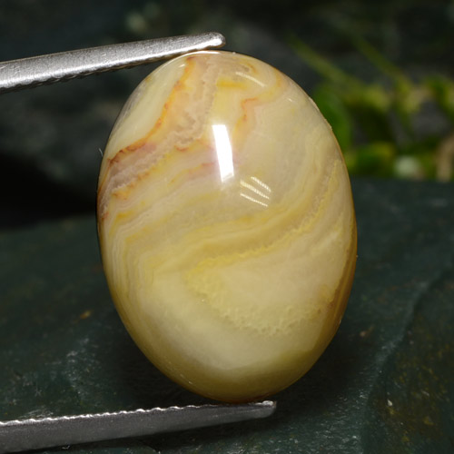 Многоцветный Яшма Камень - 12.3ct Овал Кабошон (ID: 476698)