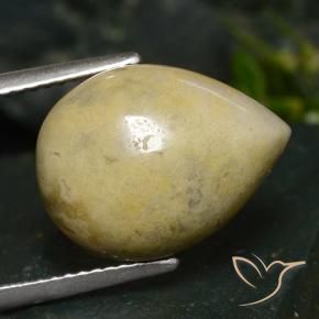 8.67 ct Multicolor Jasper Stone, Natural Jasper in Pear Cabochon Shape for Sale