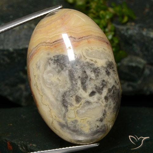 60.46ct Natural Multicolor Jasper, Oval, Opaque