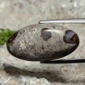 16.16 ct Multicolor Jasper Stone, Natural Jasper in Oval Cabochon Shape for Sale