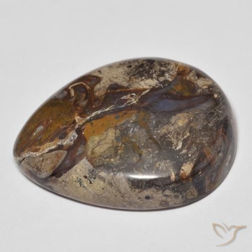 Jasper Gemstone in 28.9 x 23.8 mm Size for Sale, Jasper Stone in Multicolor Color