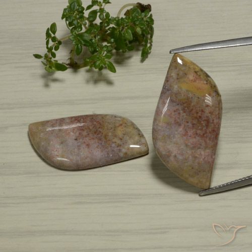 28.77ctw Natural Multicolor Jasper, Fancy, Opaque