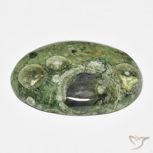 Jasper Gemstone in 28.5 x 19.5 mm Size for Sale, Jasper Stone in Multicolor Color