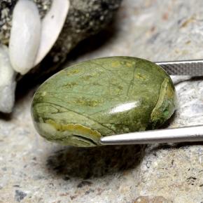 Jasper Gemstone in 19.7 x 13.6 mm Size for Sale, Jasper Stone in Multicolor Color