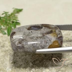 Jasper Gemstone in 25.4 x 20.1 mm Size for Sale, Jasper Stone in Multicolor Color
