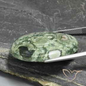 Jasper Gemstone in 30 x 22 mm (calibrated) Size for Sale, Jasper Stone in Multicolor Color