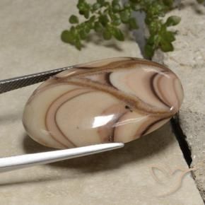 Jasper Gemstone in 30 x 22 mm (calibrated) Size for Sale, Jasper Stone in Multicolor Color