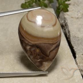 Jasper Gemstone in 27 x 18.5 mm Size for Sale, Jasper Stone in Multicolor Color