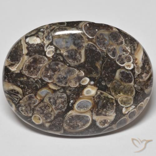 52.92ct Natural Multicolor Jasper, Oval, Opaque