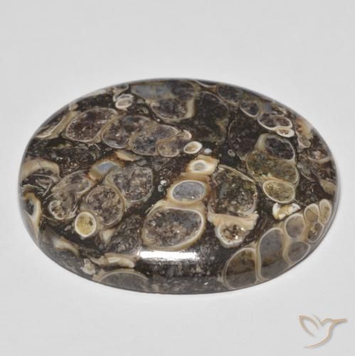 Jasper Gemstone in 36.3 x 29.5 mm Size for Sale, Jasper Stone in Multicolor Color