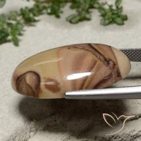 Jasper Gemstone in 28.8 x 19.5 mm Size for Sale, Jasper Stone in Multicolor Color