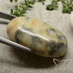 Jasper Gemstone in 37.8 x 23.4 mm Size for Sale, Jasper Stone in Multicolor Color